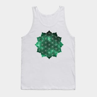 Flower of life Mandala Tank Top